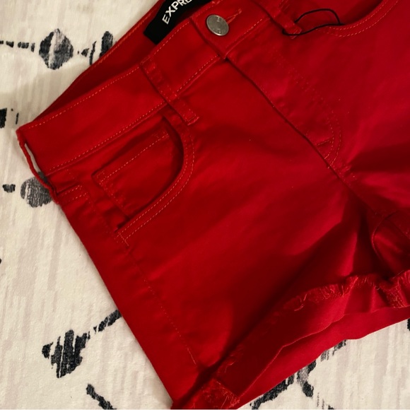 NWT EXPRESS Mid-Rise “Shortie” Shorts - Picture 3 of 7